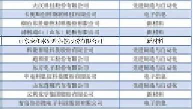 山東省科技領(lǐng)軍企業(yè)名單